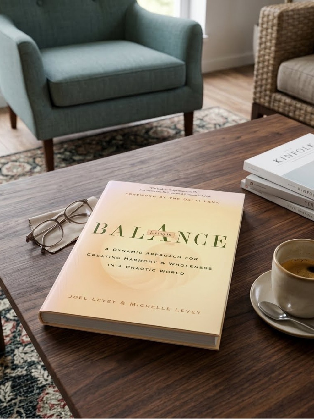 Living in Balance by Joel Levey, Forward by the Dalai Lama Self Help Paperback